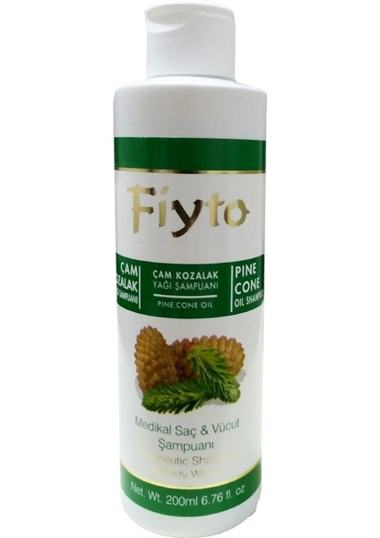 Fiyto Çam Kozalak Yağı Şampuanı 200 Ml Koli 12 Adet