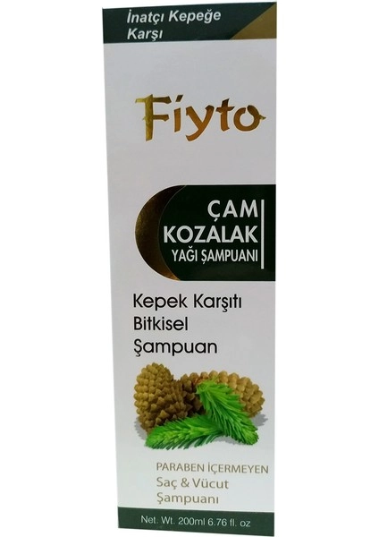 Fiyto Çam Kozalak Yağı Şampuanı 200 Ml Koli 12 Adet