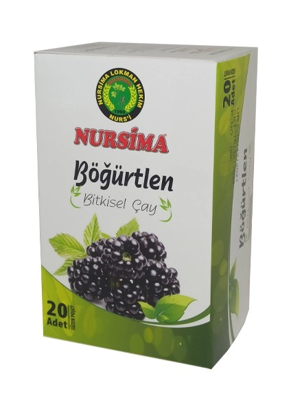 Nursima Böğürtlen Bitkisel Çay 20 Süzen Poşet