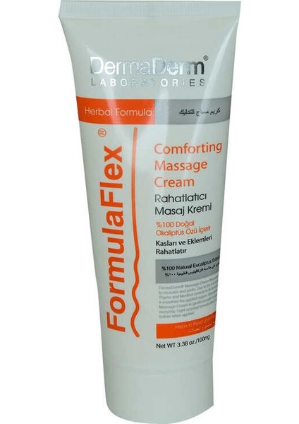 Dermaderm Rahatlatıcı Masaj Kremi 100 g Koli 12 Adet
