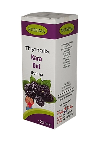 Nursima Karadut Şurubu 125 Ml