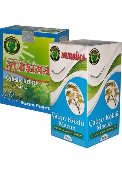 Nursima Çakşır Kökü Bitki Çayı 40 Süzen Poşet