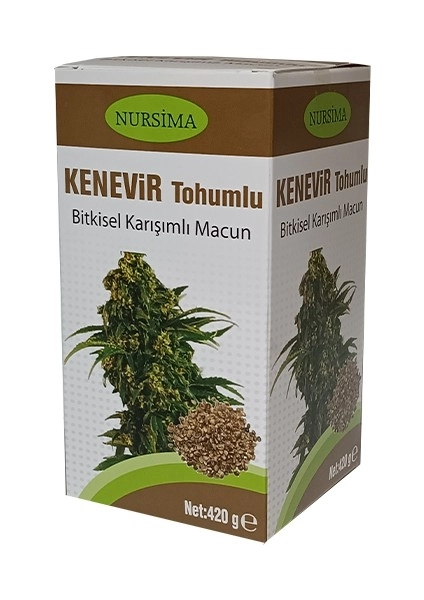 Nursima Kenevir Tohumlu Bitkisel Karışımlı Macun 420 Gr
