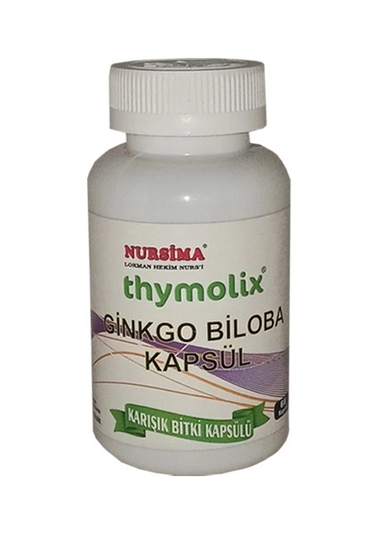 Nursima Ginko Biloba Kapsül 60 Adet