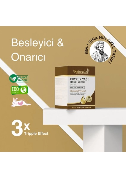 Naturaline Kuyruk Yağı Masaj Kremi 100 Ml