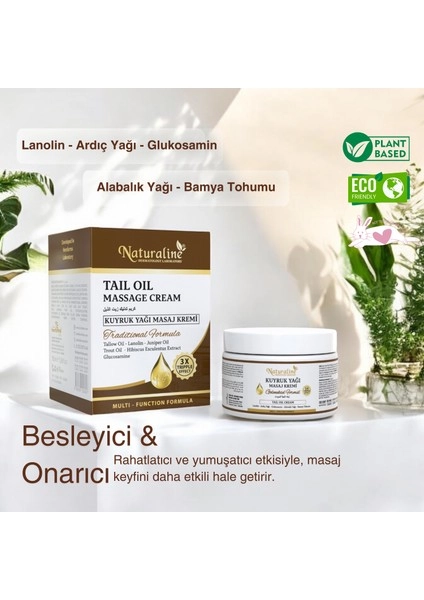 Naturaline Kuyruk Yağı Masaj Kremi 100 Ml