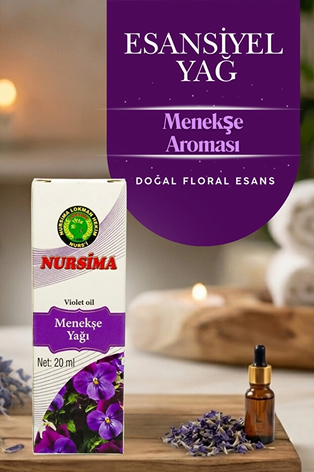 Nursima Menekşe Yağı 20 Ml