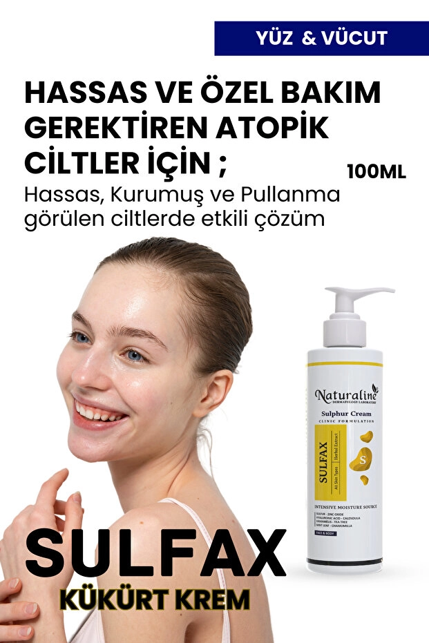 Naturaline Sülfax Kükürt Krem 100 Ml