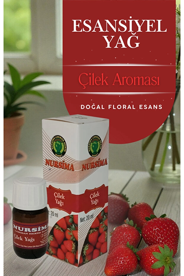 Nursima Çilek Yağı 20 Ml