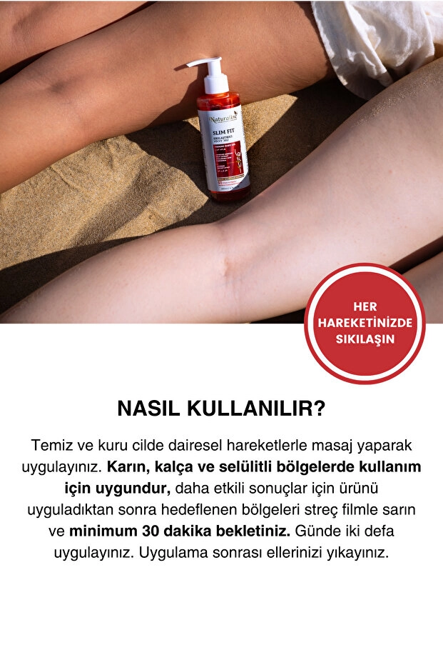 Naturaline İnceltici - Sıkıştırıcı Jel 200 Ml