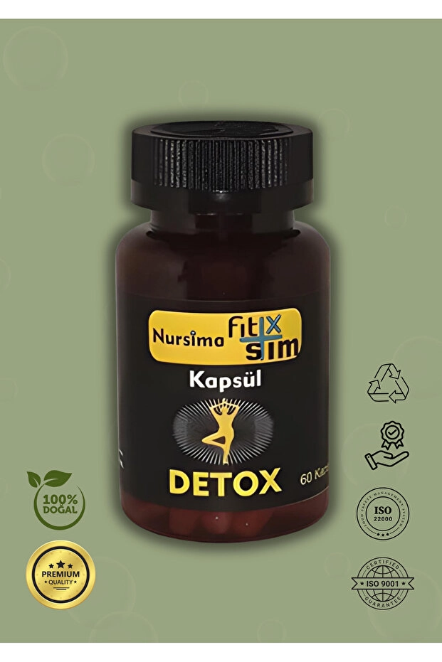 Nursima Fit X Slim Detox Kapsül 60 Adet Koli 12 Adet