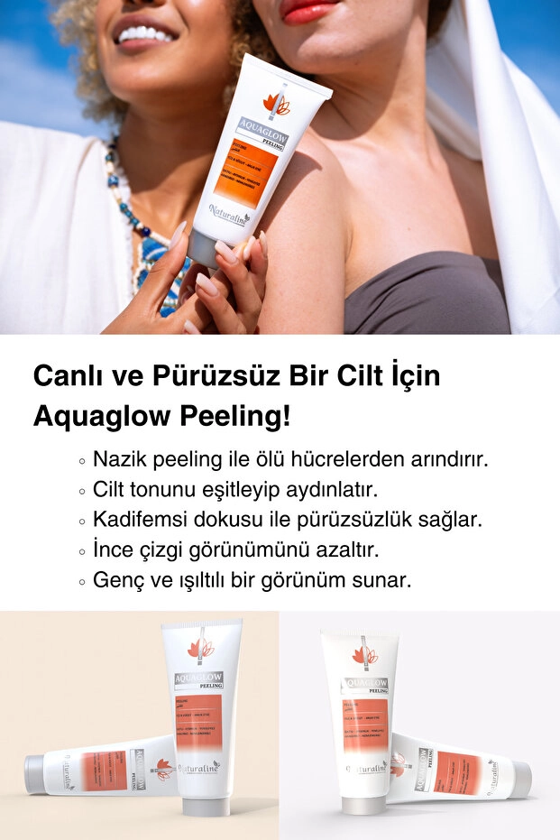 Naturaline Peeling Aquaglow(Topraklanan) 100 Ml