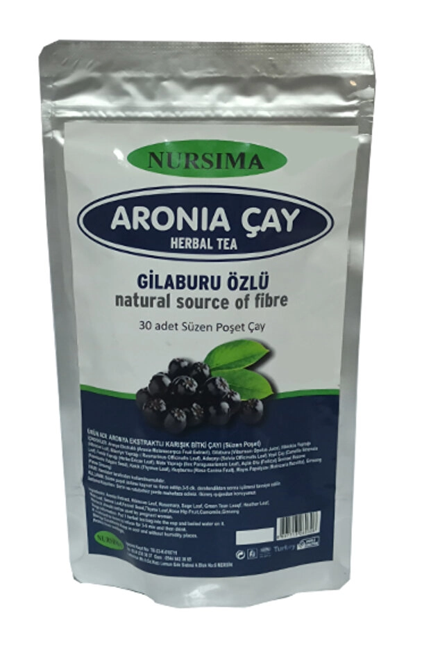 Nursima Aronia Çayı Gilaburu Özlü 30 Süzen Poşet