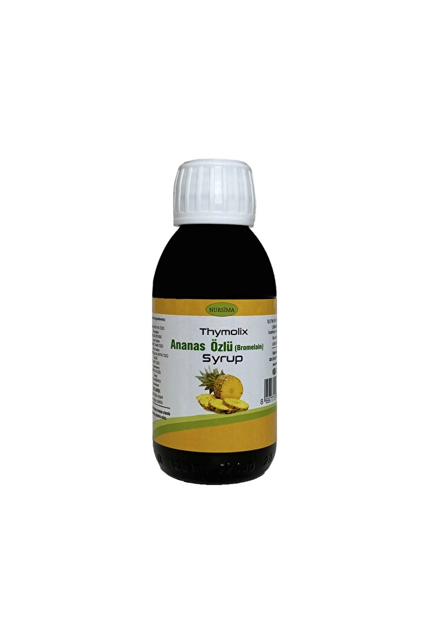 Nursima Ananas Özlü Bromelain Şurubu 125 Ml