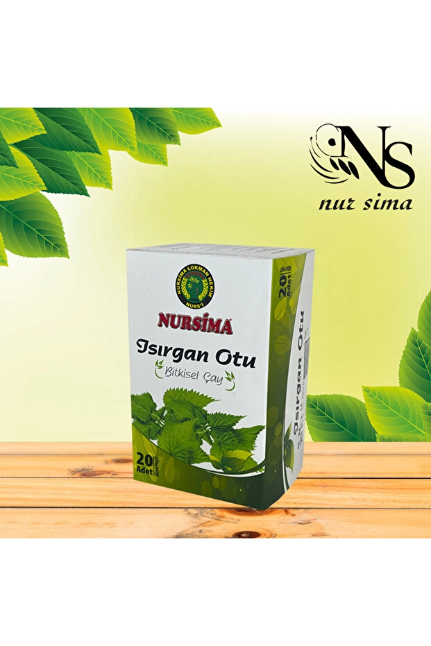 Nursima Isırgan Bitki Otu Çayı 20 Süzen Poşet