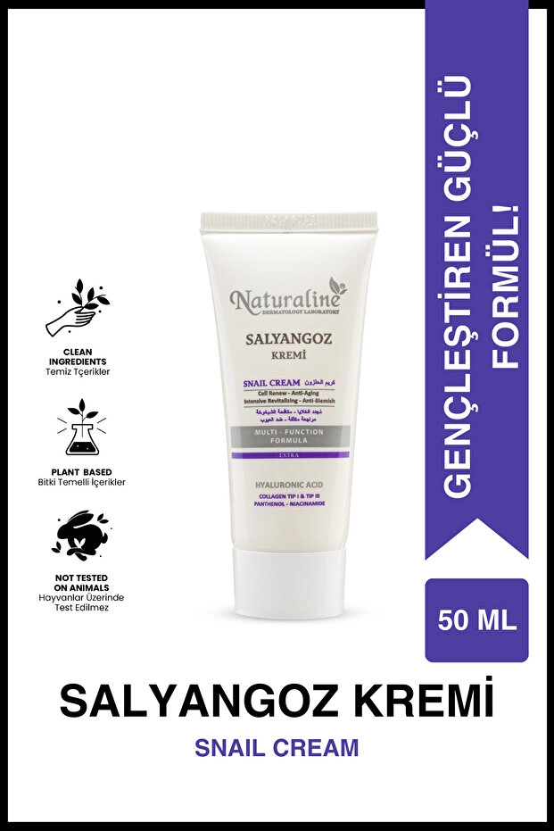 Naturaline Salyangoz Krem 50 Ml