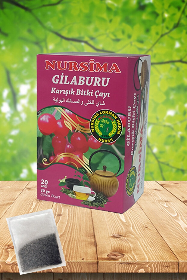 Nursima Gilaburu Karışık Bitki Çayı 20 Süzen Poşet