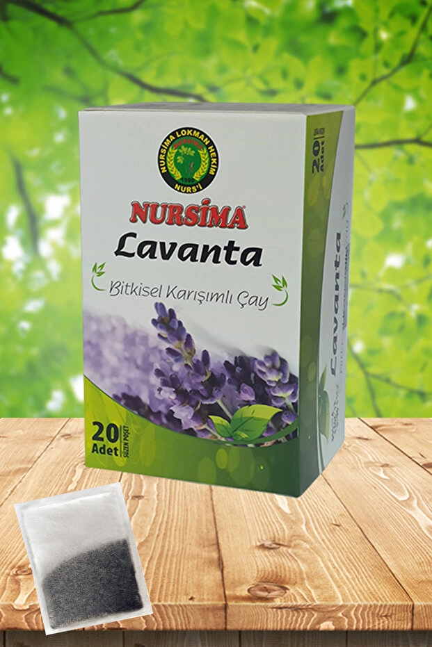 Nursima Lavanta Bitkisel Karışımlı Çay 20 Süzen Poşet