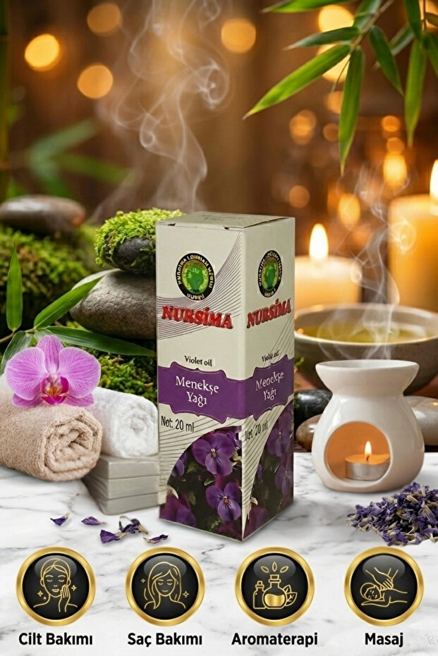 Nursima Menekşe Yağı 20 Ml