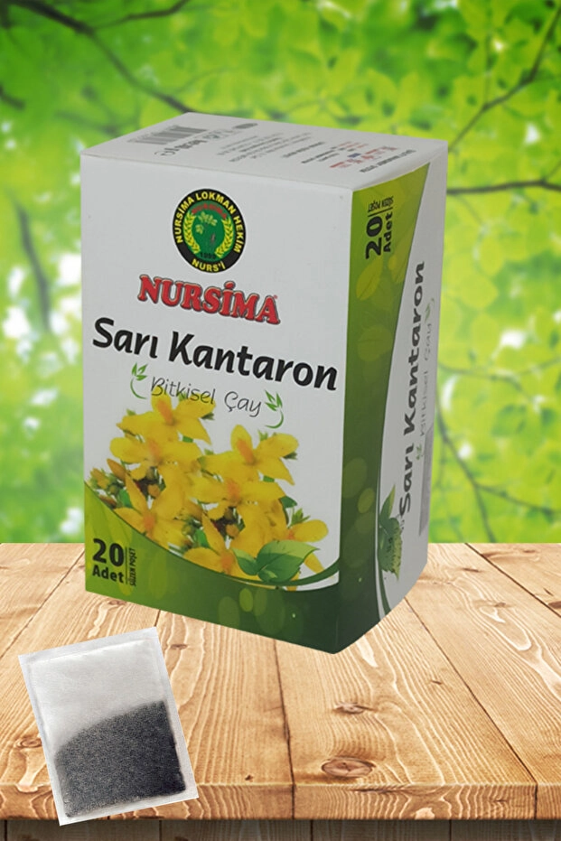Nursima Sarı Kantaron Bitkisel Çay 20 Süzen Poşet