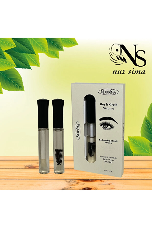 Nursima Kaş & Kirpik Serumu 10 Ml + 10 Ml