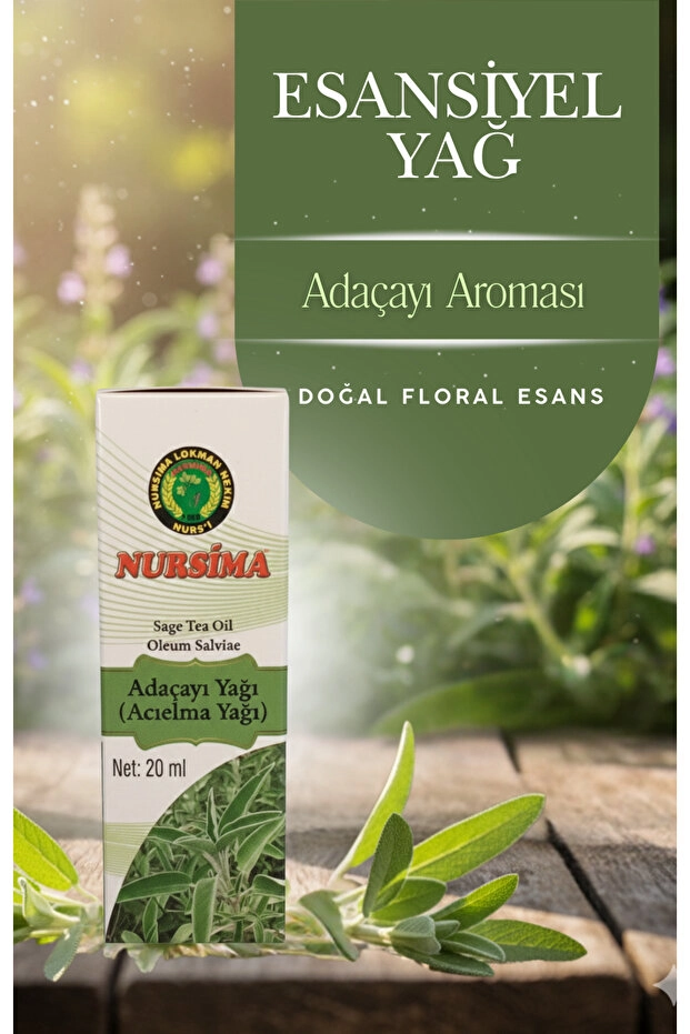 Nursima Adaçayı Tohumu Yağı 20 Ml