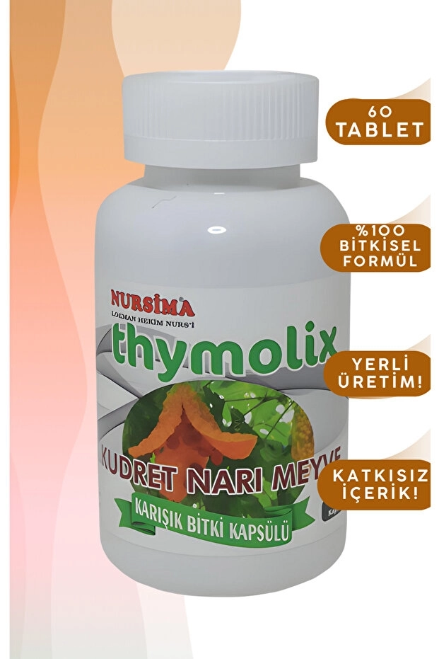 Nursima Kudret Narlı Meyve Karışık Bitki Kapsül 60 Adet