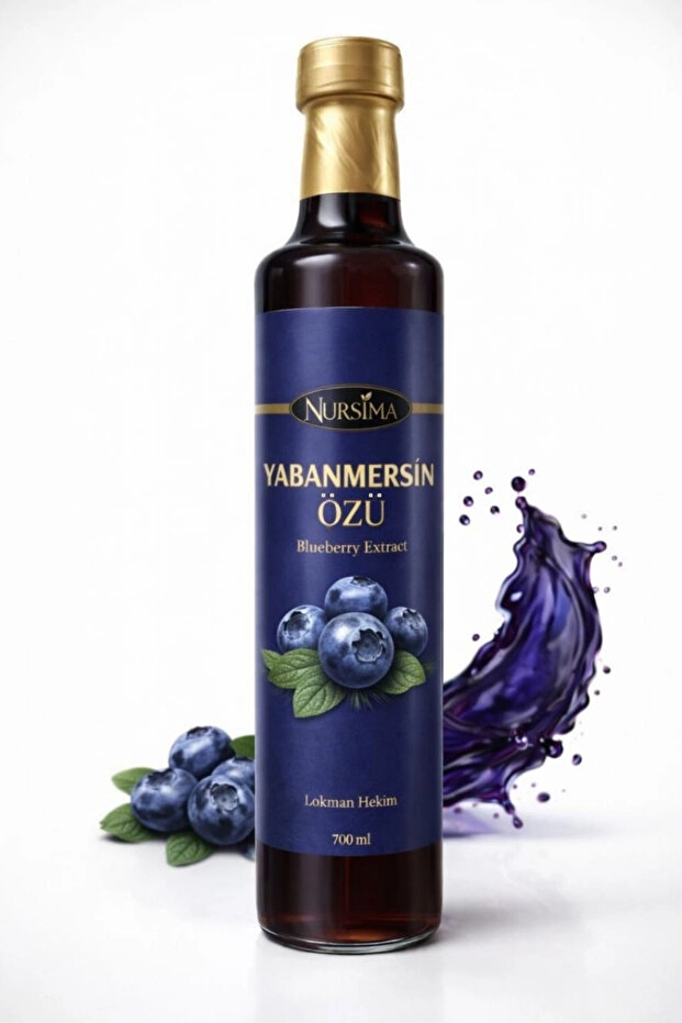 Nursima Yaban Mersini Özü 700 Ml Koli 12 Adet