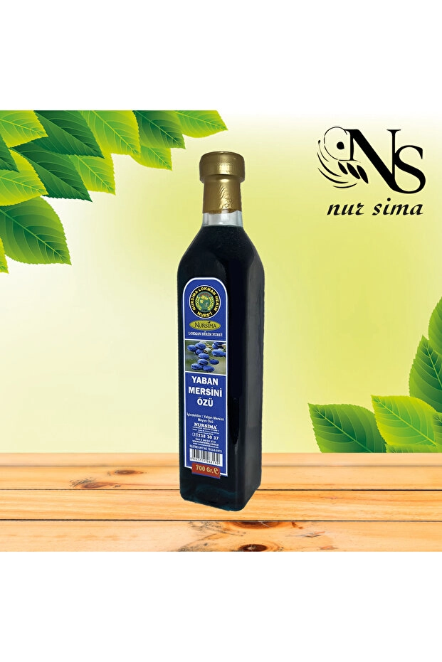 Nursima Yaban Mersini Özü 700 Ml Koli 12 Adet