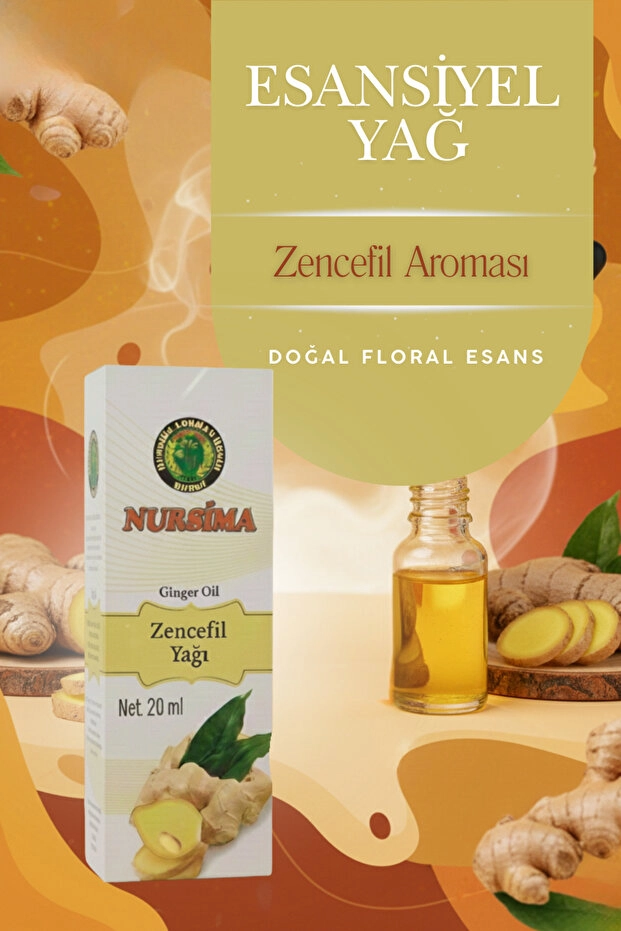 Nursima Zencefil Yağı 20 Ml
