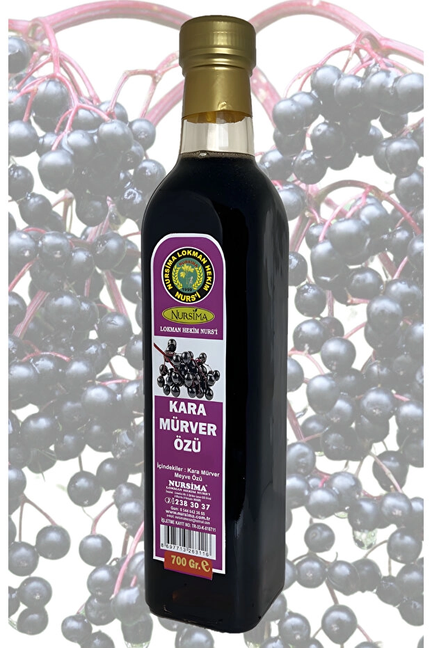 Nursima Kara Mürver Özü 700 Ml Koli 15 Adet