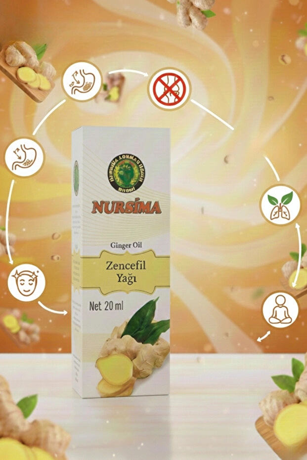Nursima Zencefil Yağı 20 Ml