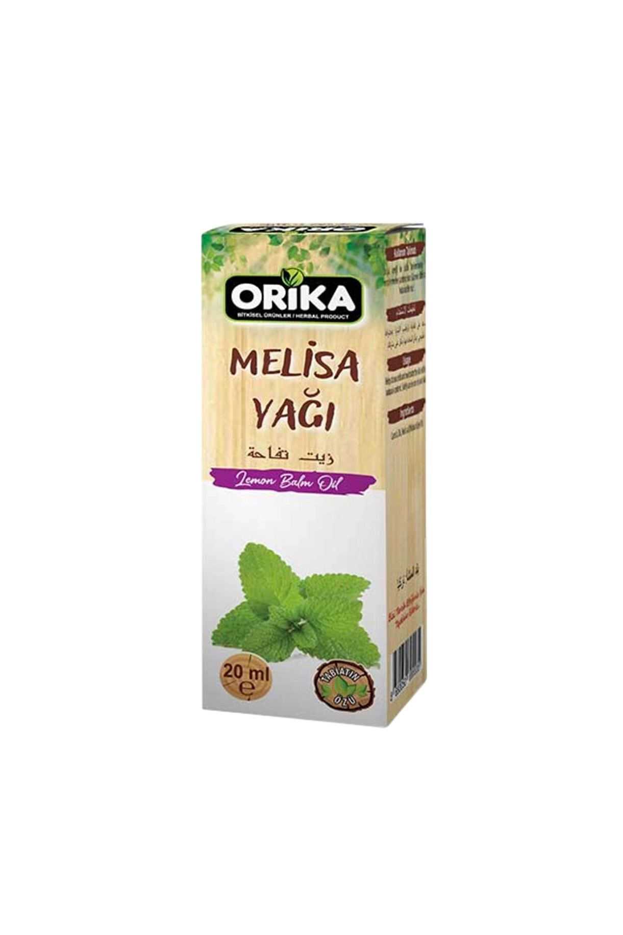 Orika Melisa Yağı 20 Ml