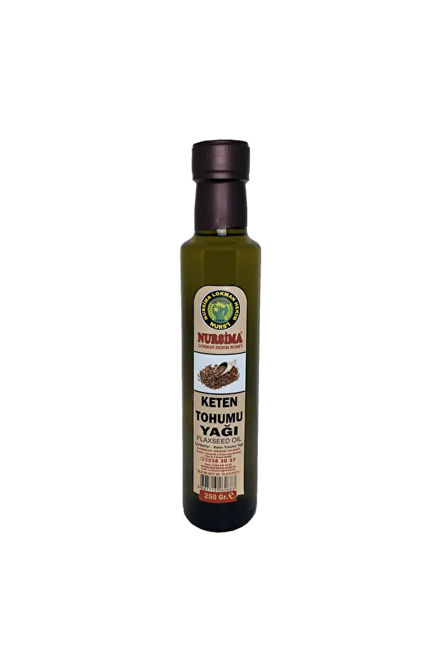 Nursima Keten Tohumu Yağı 250 Ml Koli 12 Adet