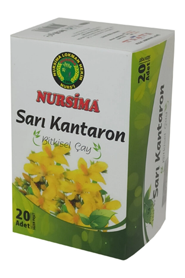 Nursima Sarı Kantaron Bitkisel Çay 20 Süzen Poşet
