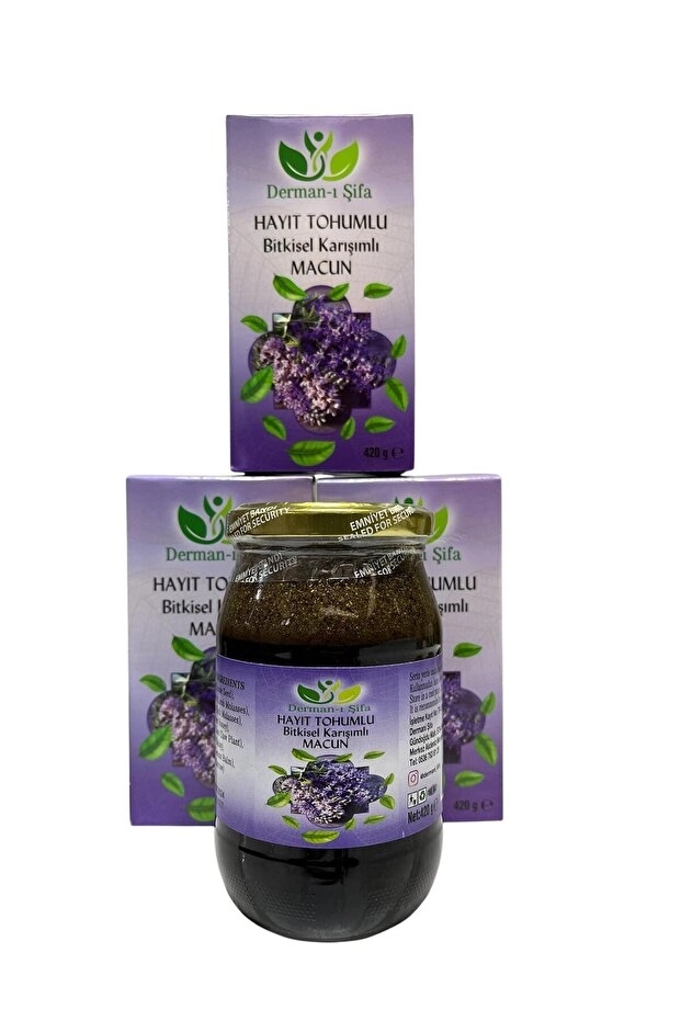 Derman-I Şifa Hayıt Tohumlu Macun 420 Gr