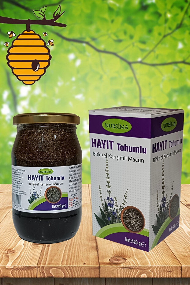 Nursima Hayıt Tohumlu Bitkisel Karışımlı Macun 420 Gr