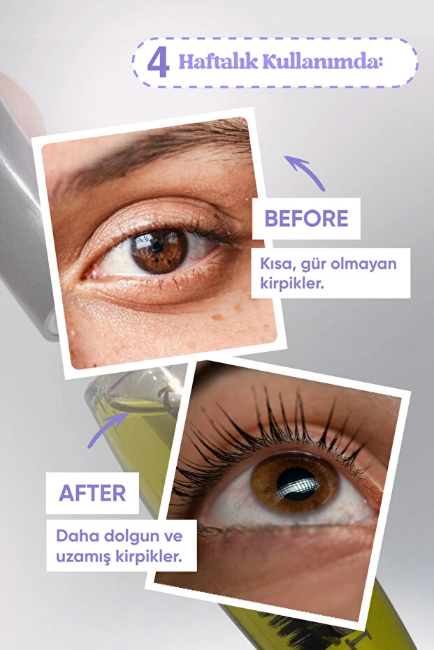 Naturaline Kaş Kirpik Bakım Yağı 10 Ml + 10 Ml