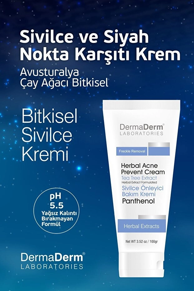 Dermaderm Sivilce Kremi 100 g Koli 12 Adet