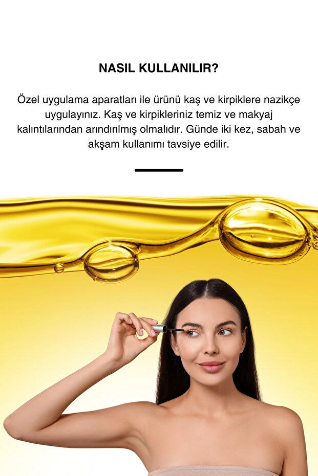Naturaline Kaş Kirpik Bakım Yağı 10 Ml + 10 Ml