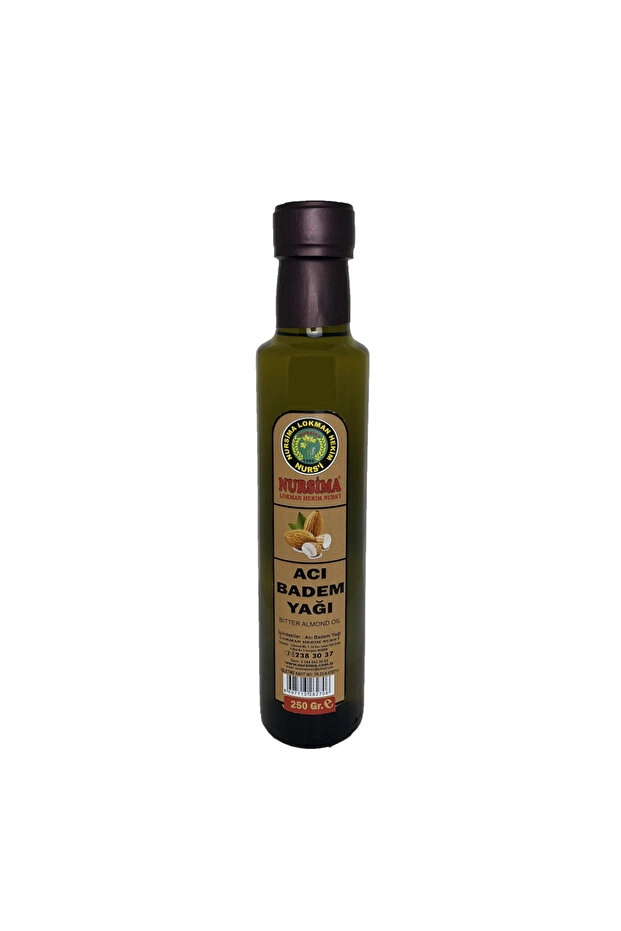 Nursima Acı Badem Yağı 250 Ml Koli 12 Adet