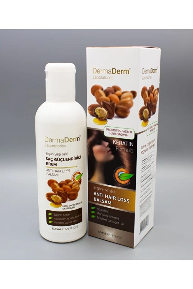 Dermaderm Argan Yağı Özlü Saç Kremi 500 ml