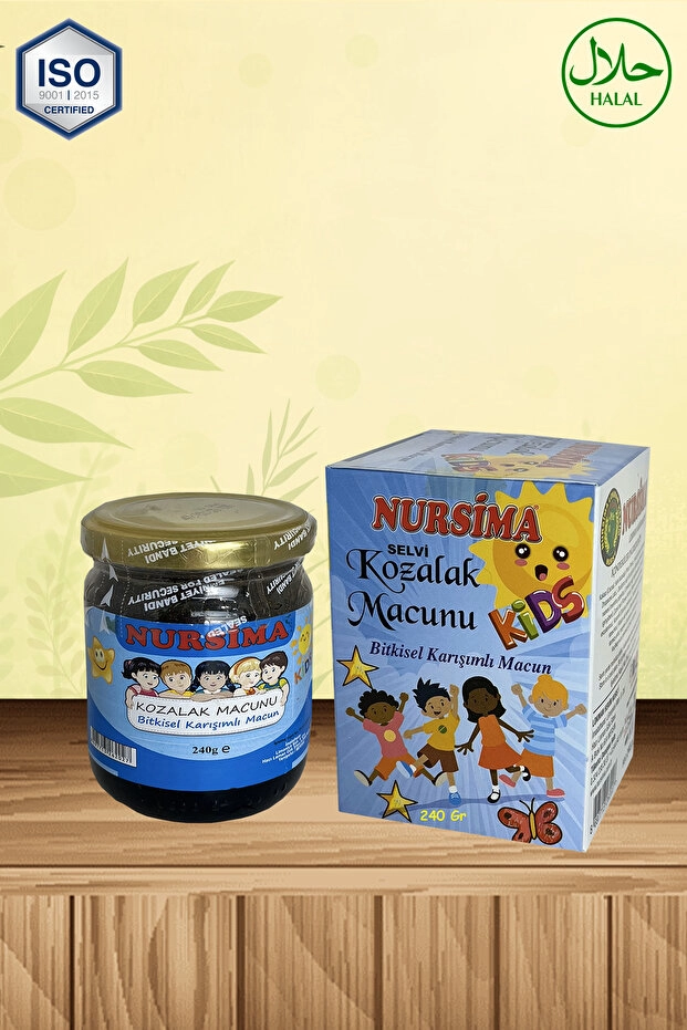 Nursima Selvi Kozalak Macunu Kids Bitkisel Karışımlı Macun 240 Gr