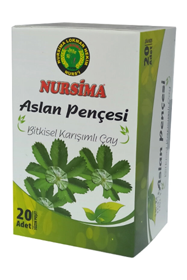 Nursima Aslan Pençesi Bitkisel Karışımlı Çay 20 Süzen Poşet