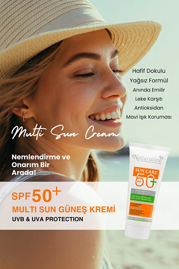 Naturaline +50 SFP Multi Sun Güneş Kremi 100 Ml