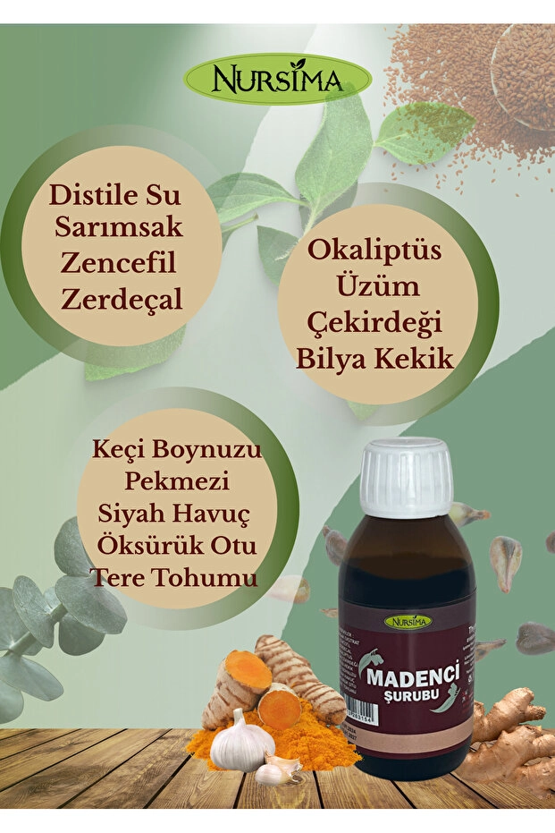 Nursima Madenci Şurubu 125 Ml