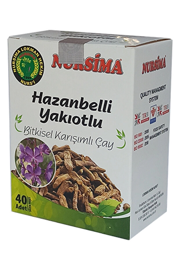 Nursima Hazanbelli Yakıotlu Karışık Bitki Çayı 40 Süzen Poşet