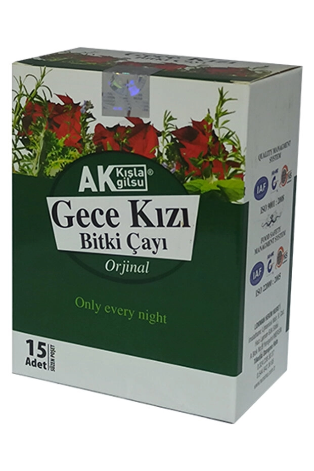 Akkışla Gece Kızı Çayı 15 Süzen Poşet