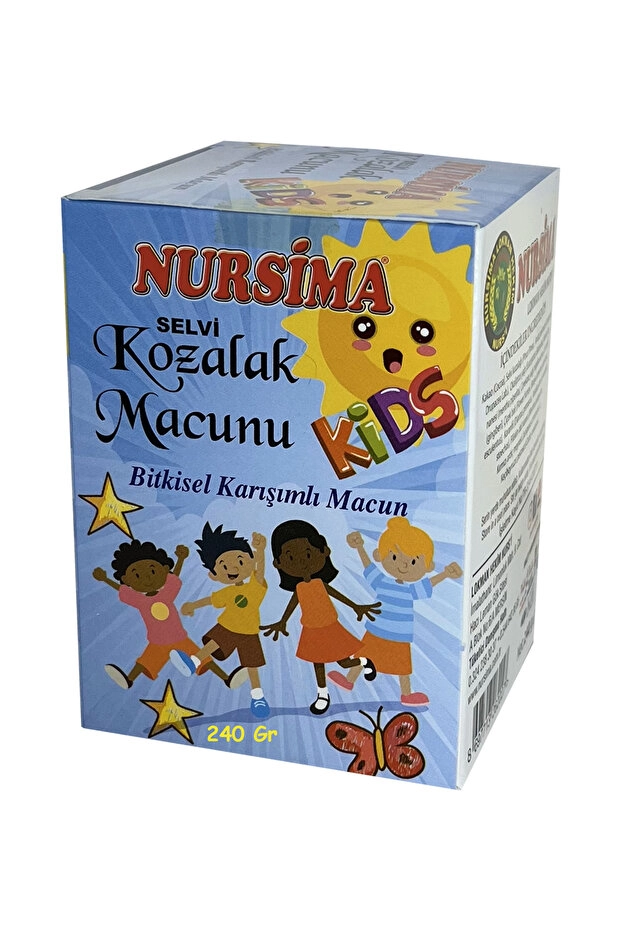 Nursima Selvi Kozalak Macunu Kids Bitkisel Karışımlı Macun 240 Gr