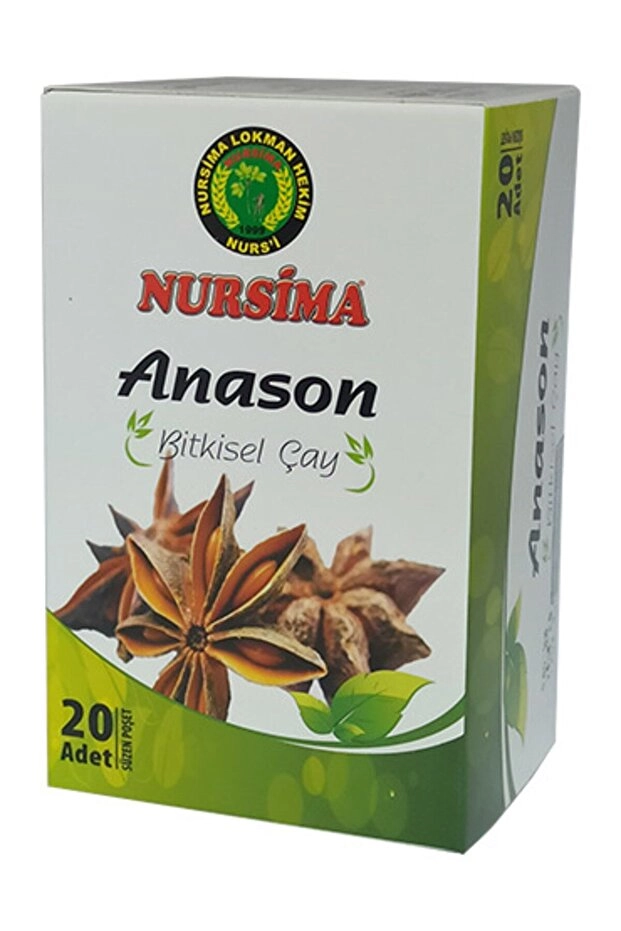 Nursima Anason Bitkisel Çay 20 Süzen Poşet